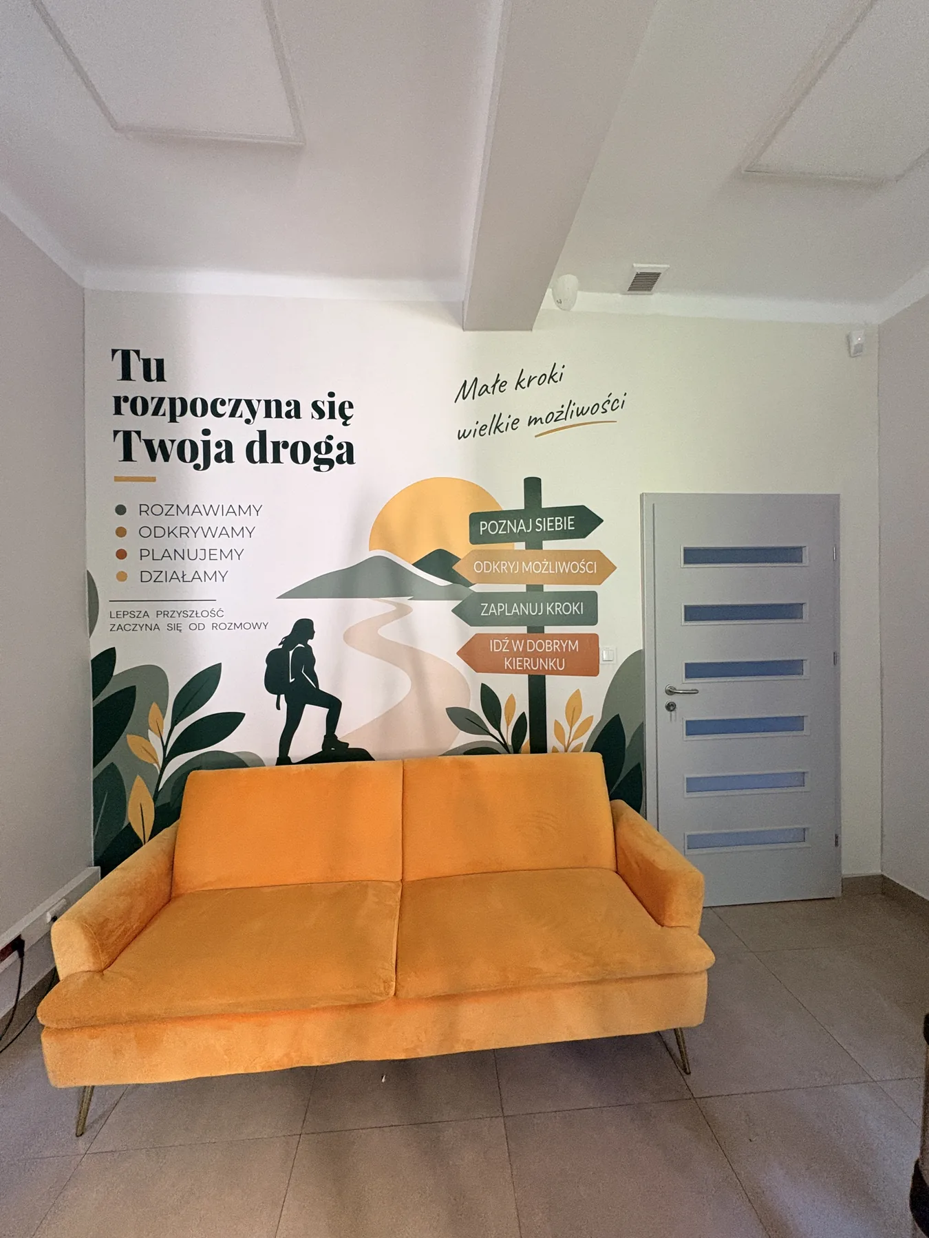 Wydruk dekoracyjny do wnętrza